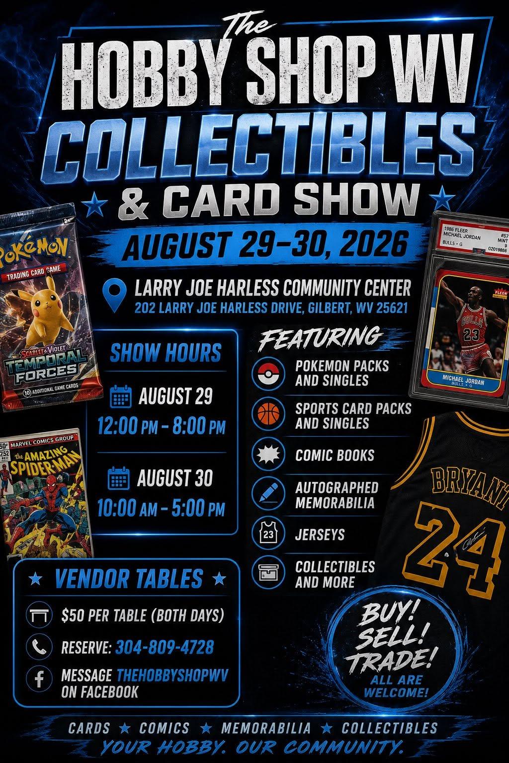 The Hobby Shop WV Collectibles & Card Show